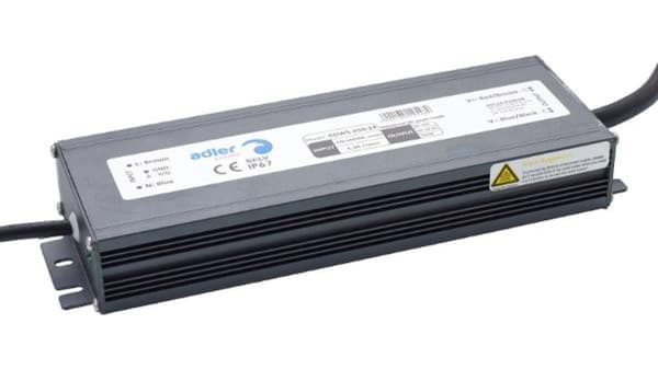 LED Fladpanel Strømforsyning IP67 12V 250W 21A ADLER