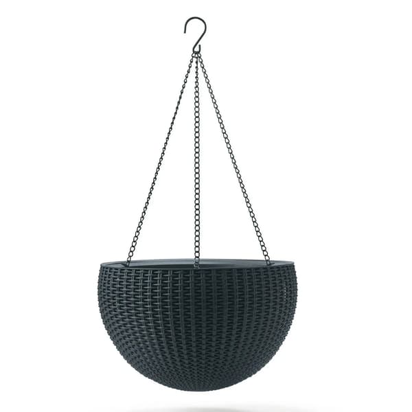 Keter Sphere Planter Antracit Hängande Blomkruka