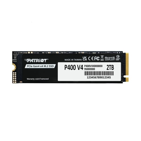 Patriot P400 V4 - SSD - 2 TB - PCIe 4.0 x4 (NVMe)