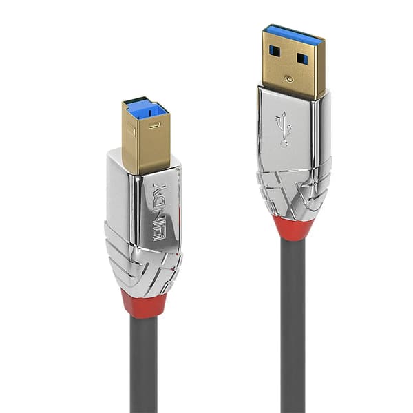 Lindy USB-A USB-kabel - USB-B 5 m Sort (JAB-4327169)
