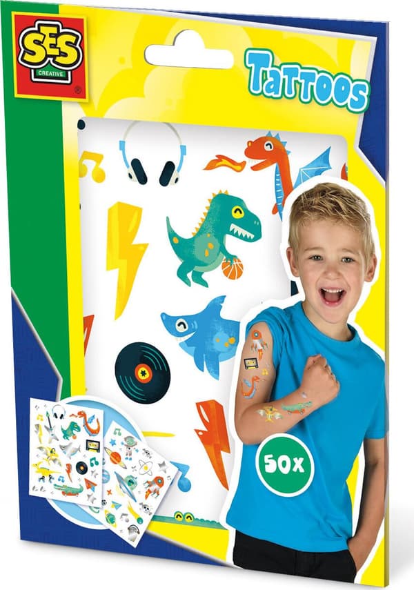 Luovaa hauskaa - Lasten Tattooze-tatuoinnit