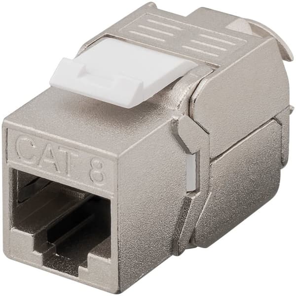 Keystone Modul RJ45 CAT 8.1, STP, GHMT certificeret, 61129