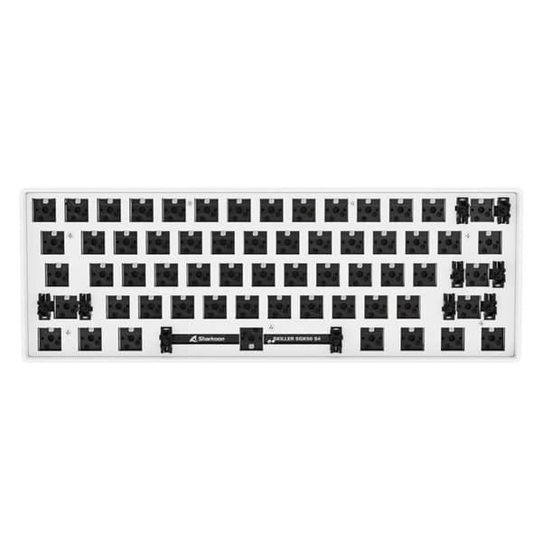 SKILLER SGK50 S4 Barebone (hvid, ANSI-layout)