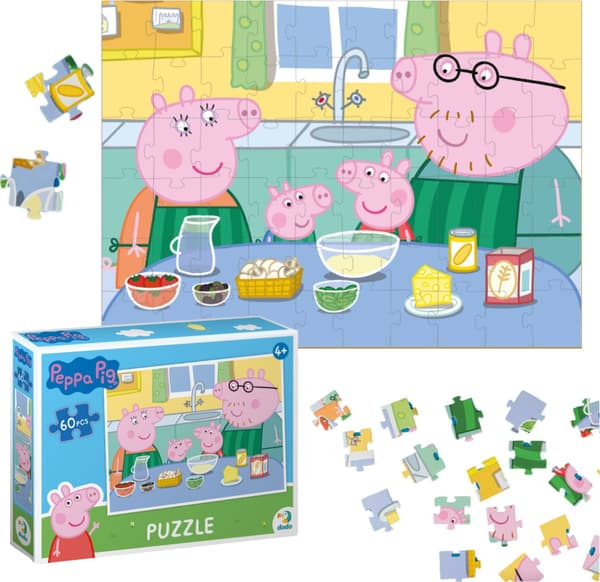 Puslespil 60 Peppa Gris
