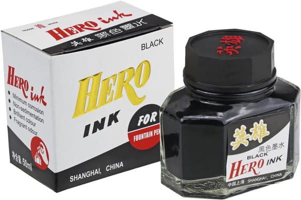 Hero Blæk 50ml sort