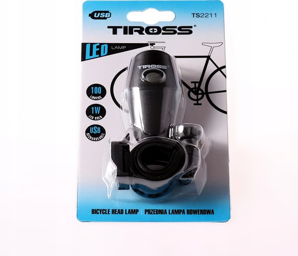 Polkupyörän valo Tiross TS-2211