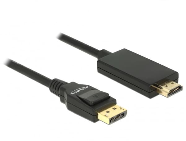 DELOCK 85317 2m /s1x DisplayPort (20-pin) 1x HDMI-A (19-pin)