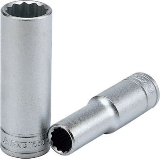 Teng Tools Topnøgle 12-kant 1/2\" 14mm lang (25730508)