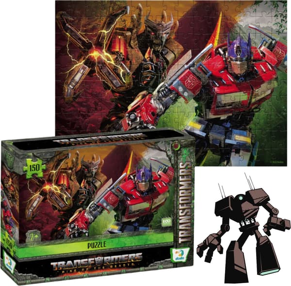 Palapeli 150 pehmeäpintainen Transformers