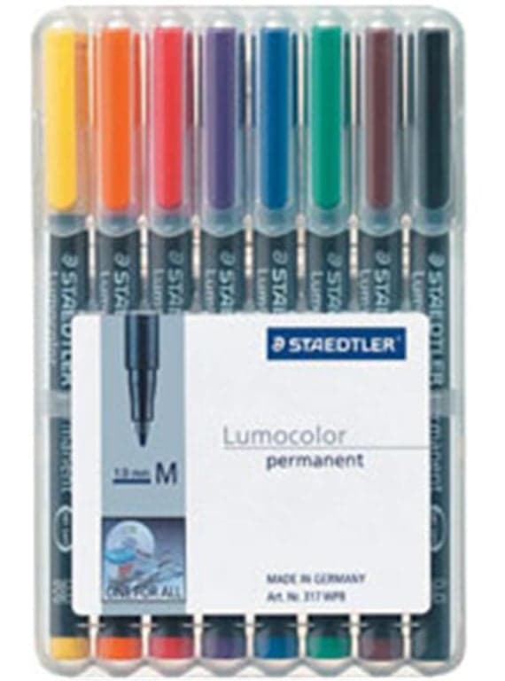 Staedtler 317 WP8 - black - blue - bro