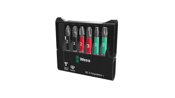 WERA Bit-Check 6 Impaktor 1 Bit-Check