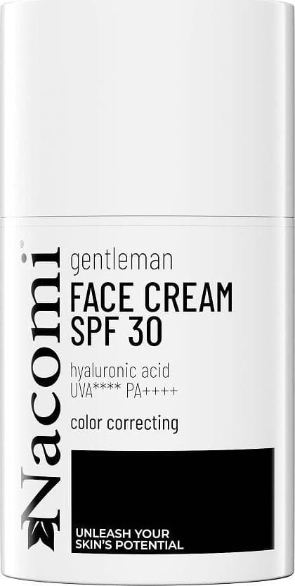 Nacomi_gentleman återfuktande ansiktskräm SPF30 utjämnande hudton 50ml