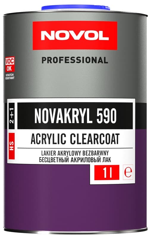 KLAR LAK NOVACRYLIC 590 2:1 1L