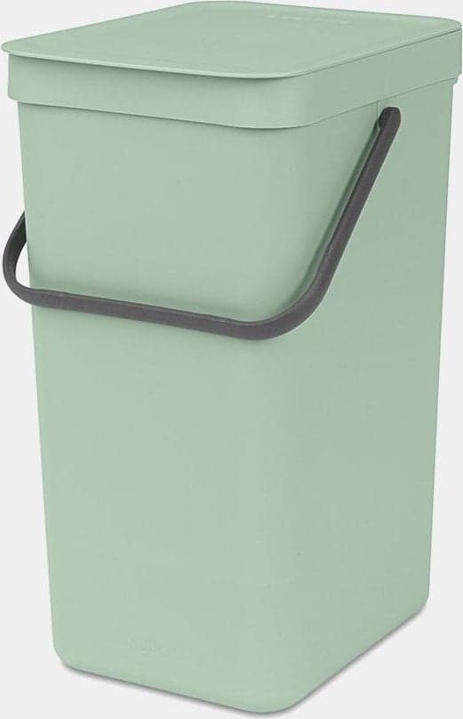 Brabantia Sort & Go -jäteastia, jadenvihreä, 16 l