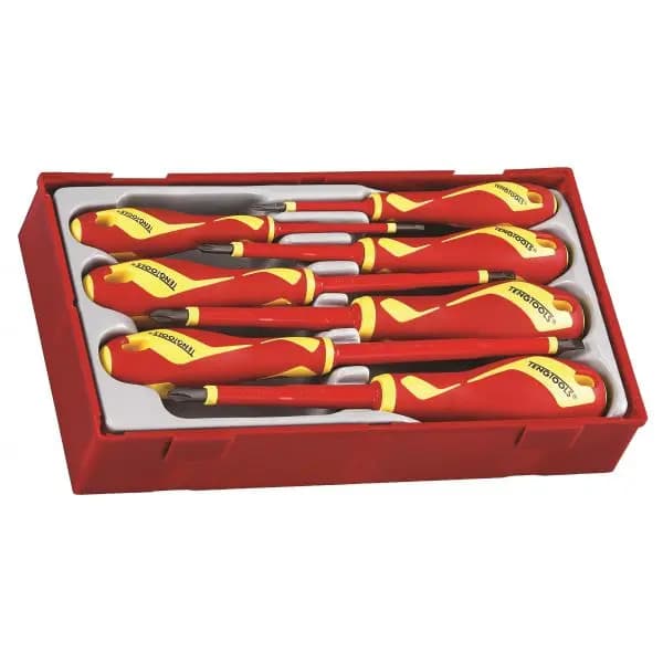 Teng Tools Skruetrækkersæt 1000V 10 dele (17871-0109)
