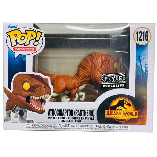 POP figur Jurassic World 3 Atrociraptor Panthera Exklusiv