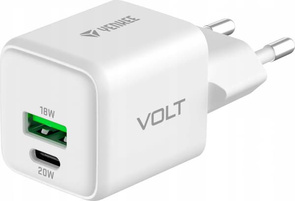 USB-oplader C/A 20W/18W 3A Power Delivery 3.0 QC3.0