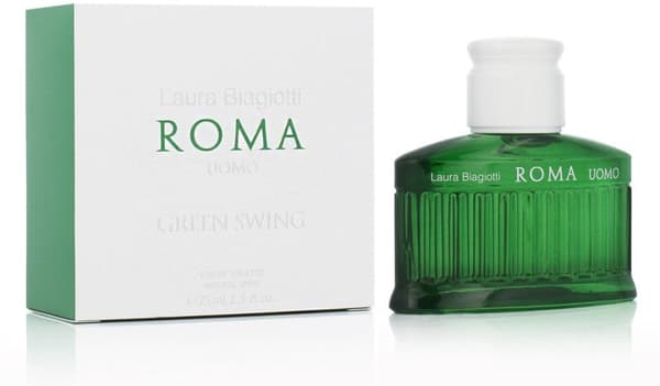 Herrparfym Laura Biagiotti EDT Roma Uomo Green Swing 75 ml