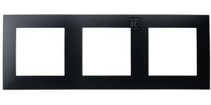 SAPPHIRE Triple ramme sort metallic R-3Z/33