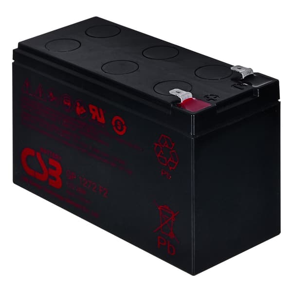 CSB GP1272 F2 12V 7,2Ah Zelum akku