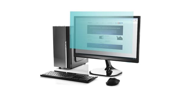 Qoltec Blåljusfilter 23\" | 16:9 | Ögonskydd | Antireflex | Matt | Skärm