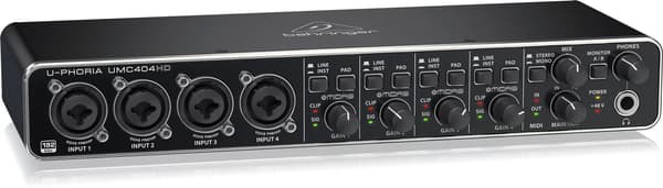 Behringer UMC404HD - USB-ljudgränssnitt