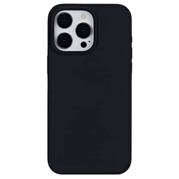 eSTUFF INFINITE (GRS) ROME iPhone 15 Pro Max Sort Magnetisk Cover. Materiale: 55% (GRS) genanvendt PC og 26% genanvendt silikone