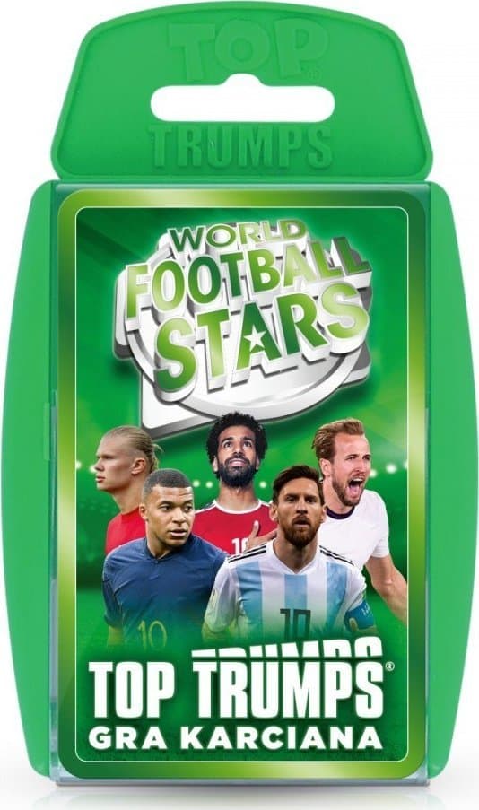 Spil Top Trumps: Verdens Fodboldstjerne