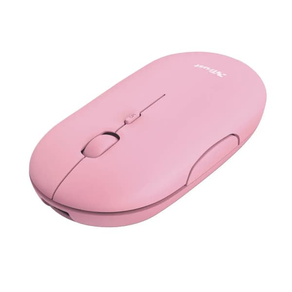 Trådløs mus Trust Puck 1600 DPI Pink