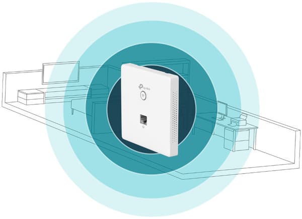 TP-Link Flush Mount Access Point - 300 mbps