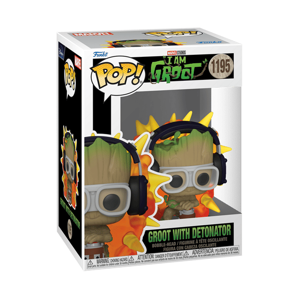 POP-figuuri Marvel I am Groot - Groot Detonaattorin kanssa