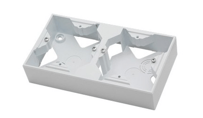 Ospel ARIA Installationsboks dobbelt hvid PNP-2U/00