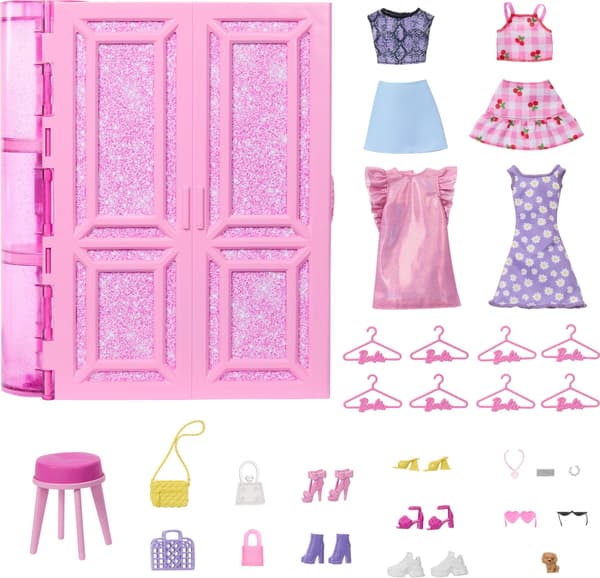 Mattel Drømmegarderobe 3.0 Sæt (HXD59)