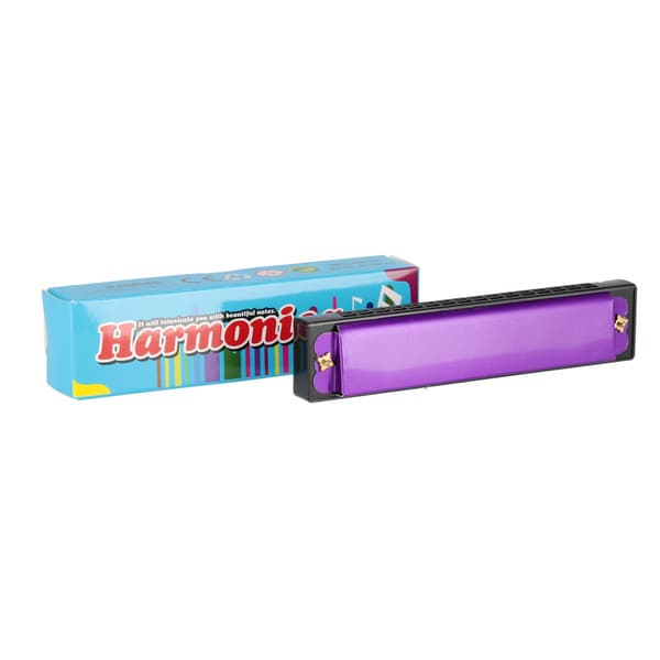 HARMONICA MET/PLAST 16X27X3 MIX4 MC B/C 96/192