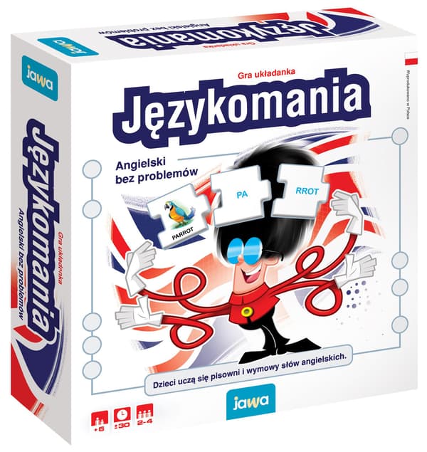Java Pusselspel LANGUAGE MANIA - lära sig engelska GR0558