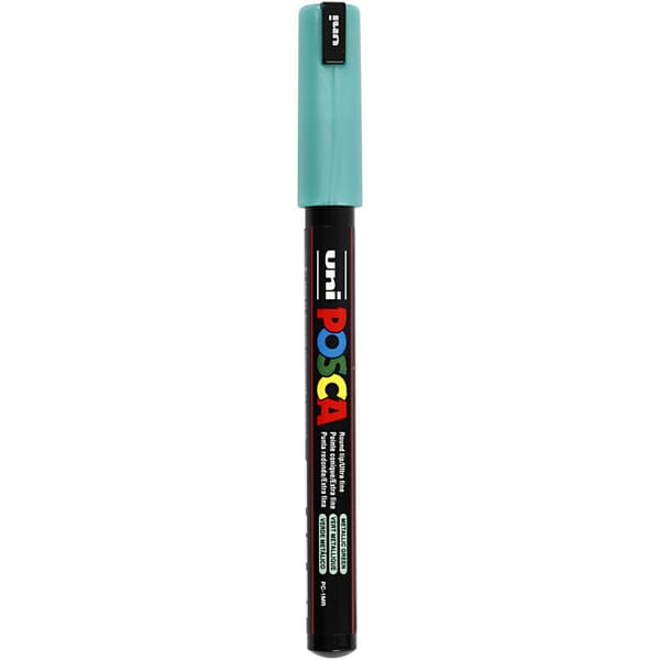 POSCA Tuschen 0,7 mm Metallisk Grøn