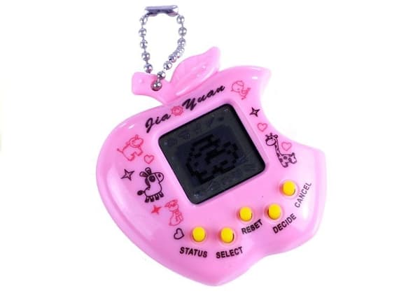 Tamagotchi Elektronisk Dyr Lyserød Æbleform