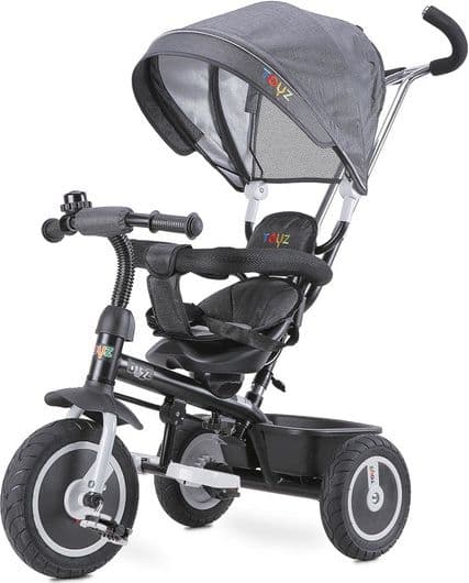 Caretero 3-pyöräinen Buzz-pyörä, harmaa