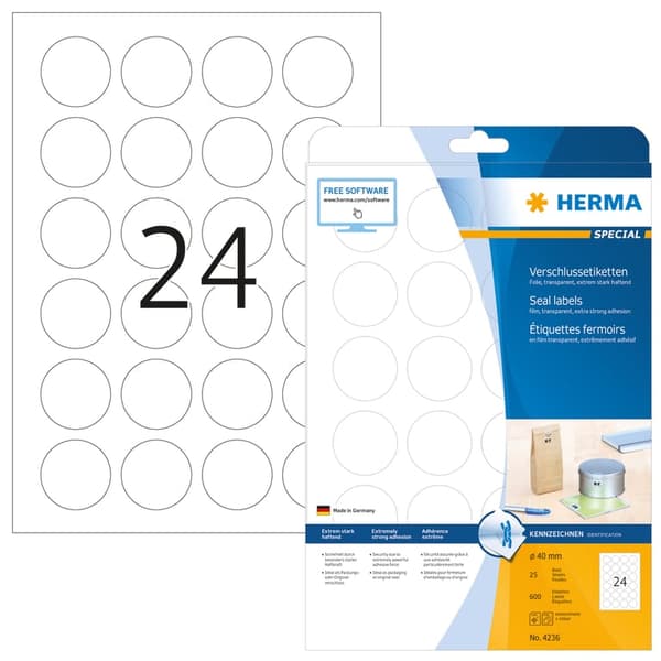 HERMA Special - sikkerheds-/forsegling