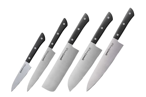 5 keittiöveitsen setti Samura Harakiri