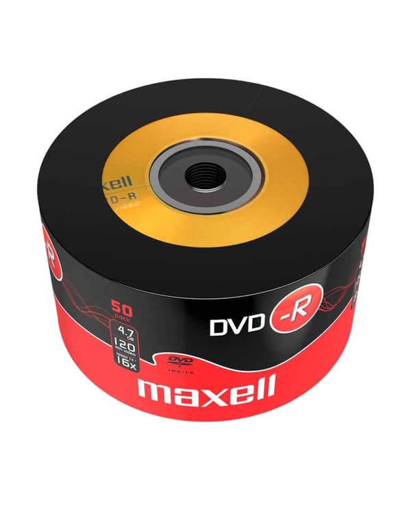 Maxell DVD-R 4,7 GB 16x 50 stk (275732.40.TW)