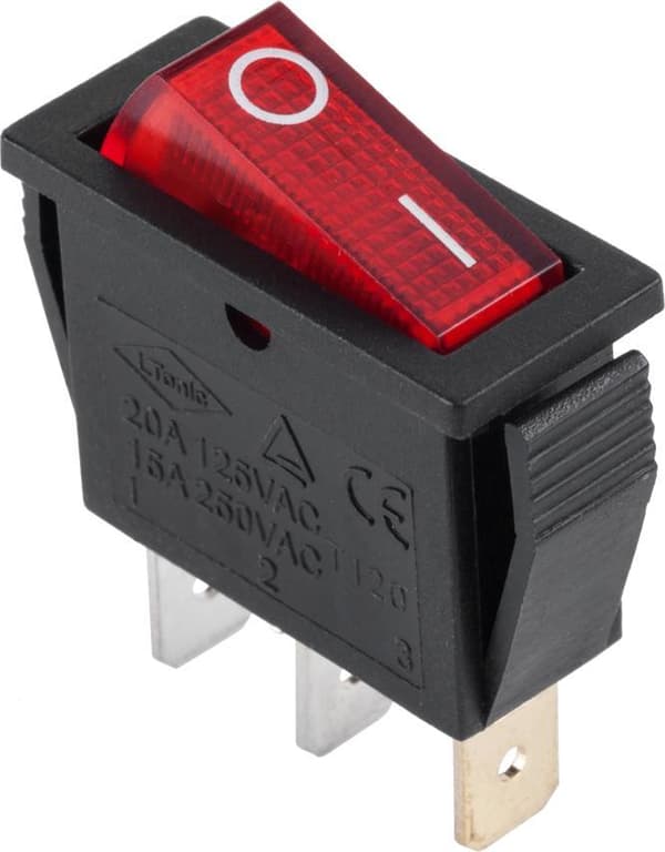 Afbryderstik IRS-101-1A rød