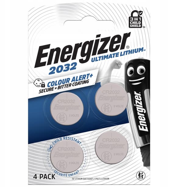 Energizer Battery Ultimate CR2032 4 kpl