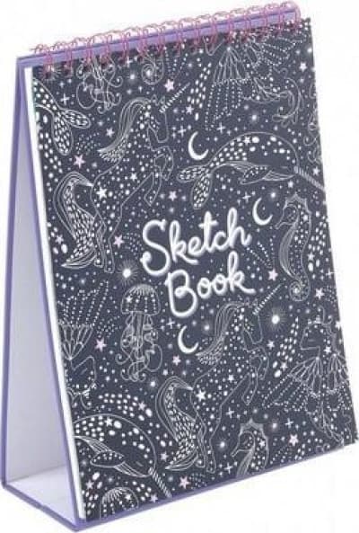Block med ställ Sketch&Snow - Celestial Stars