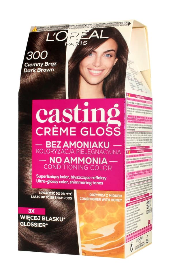 Casting Creme Gloss -hiusväri nro 300 Dark Braz