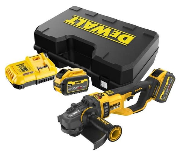 DEWALT VINKELSLIBER 54V FLEXVOLT 230mm 2x9,0AH DCG460X2