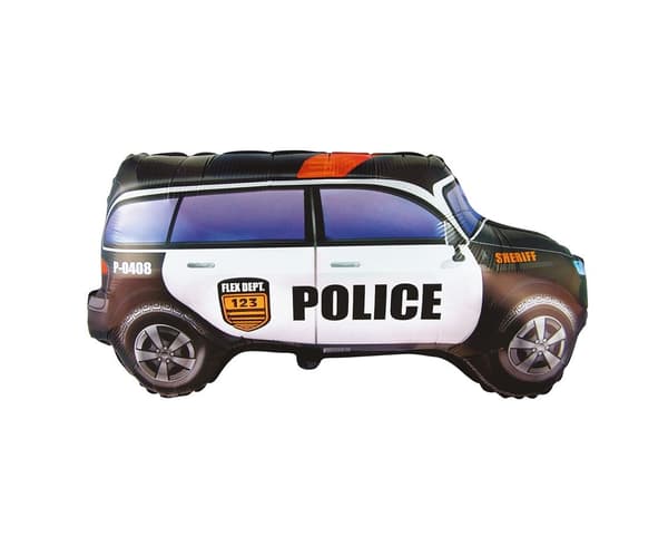 Folieballon 24\" FX Politibil
