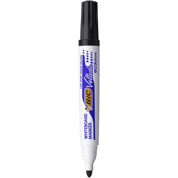 Bic gipsplademarker Velleda 1701, sort