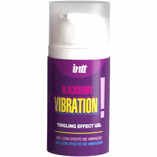INTT Releases Flytande Vibrerande Gel Björnbärsarom 15ml - Sensorisk Formula