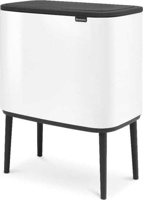 Brabantia Bo Touch Bin valkoinen 3 x 11 L